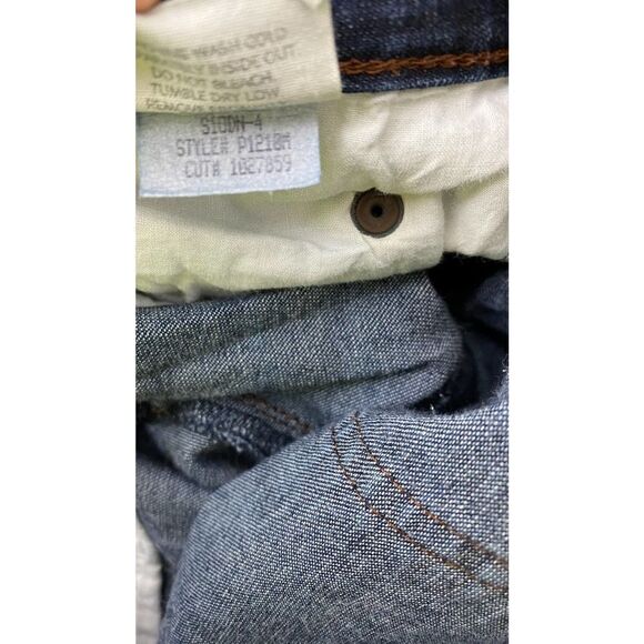 Eileen Fisher Organic Cotton Jeans Mid-Rise Zipper P1210M Cut 1027859 -- Sz 10 - Picture 4 of 11